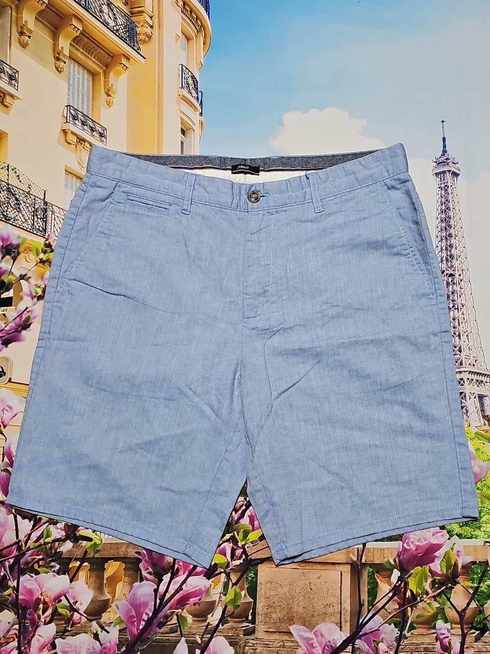 Johnnie-O Blue Chino Shorts Size 33